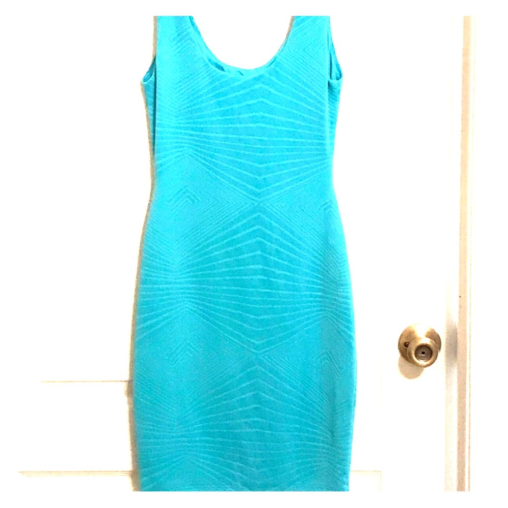 🍍Blue xhilaration bodycon dress size XS